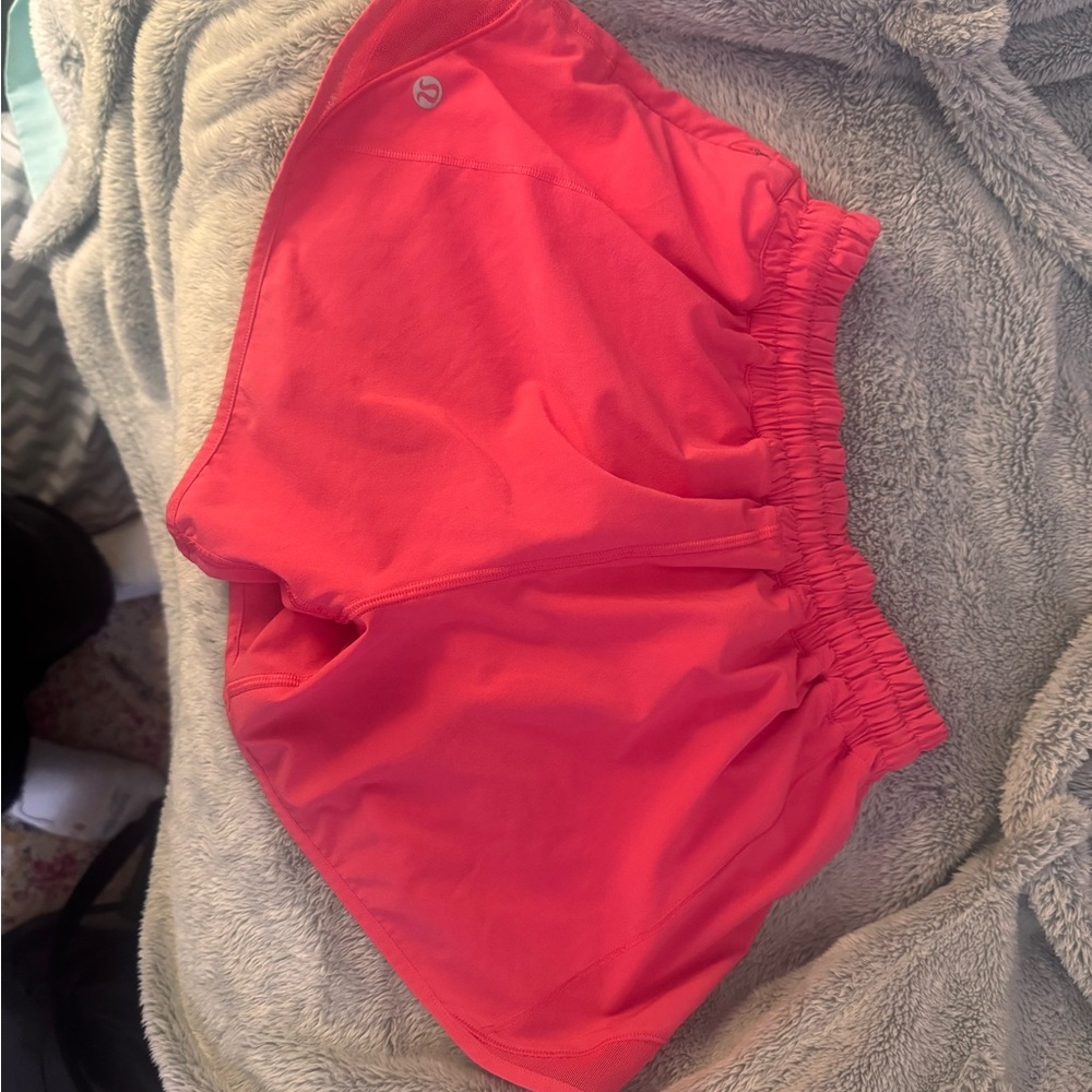 Women's Coral Athletic Shorts